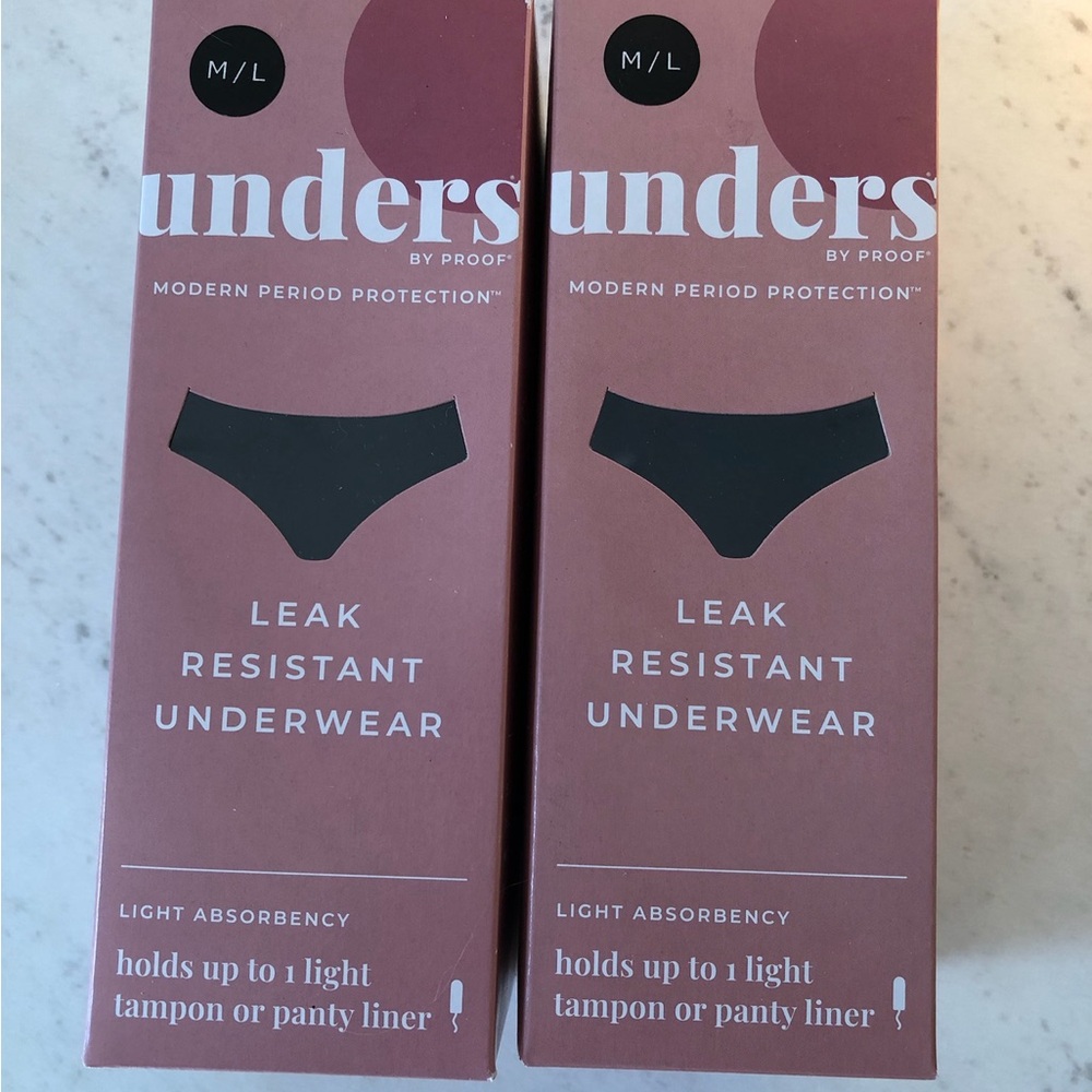 Leak Resistant Underwear - M/L